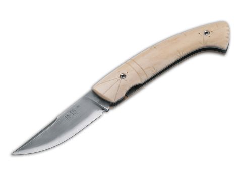  Pocketknives Laplace 1515 Laplace 1515 White Bone Inuit Style