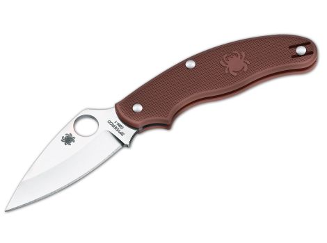  Taschenmesser Spyderco Spyderco UK Pen Knife Leaf Blade Maroon