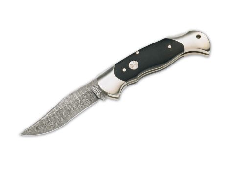 Coltelli tascabili Böker Manufaktur Coltello in damasco Böker Damast + Ebenholz