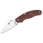Taschenmesser Spyderco UK Pen Knife Leaf Blade Maroon 