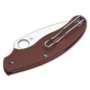 Taschenmesser Spyderco UK Pen Knife Leaf Blade Maroon 2