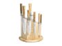 Knife Set Böker Küchenmesserset Damast Olive 