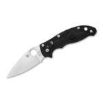  Taschenmesser Spyderco Spyderco Manix II black FRCP Plainedge