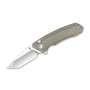 Taschenmesser Kizer Mad Tanto Micarta Green