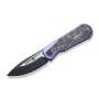 Taschenmesser WE Knife Baloo Titanium CF Purple