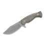 Feststehendes Messer Fox Knives East Wood Tiger Micarta OD Green