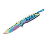 Magnum Pocket Knife 01SC004 Rainbow Tanto