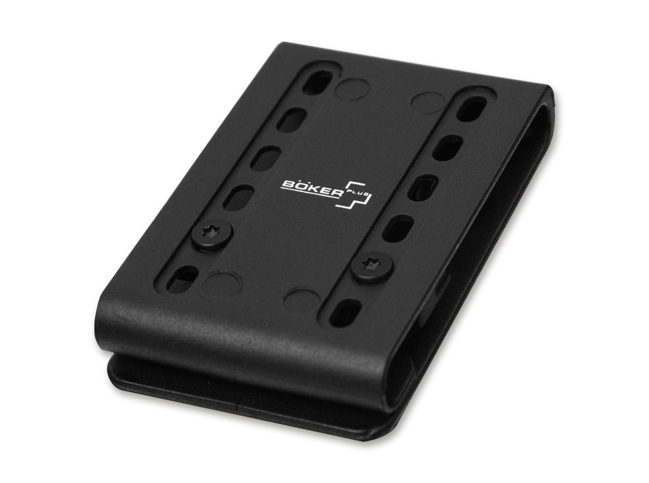 Boker offers Knife sheaths and displays Boker Plus Kydex Belt Clip Small.